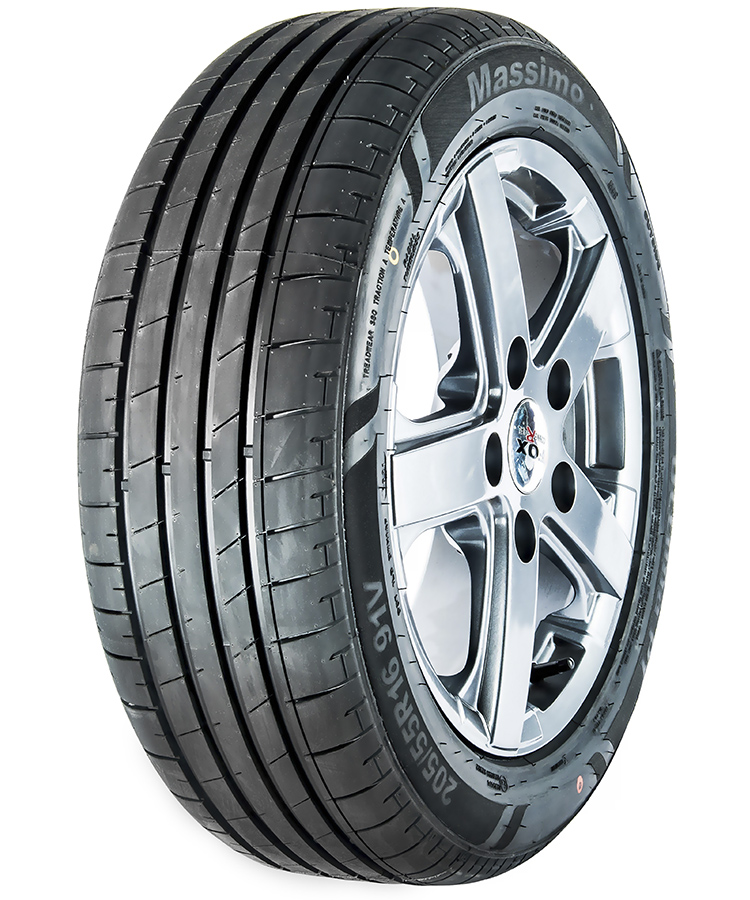Шина с диском в сборе Massimo OTTIMA PLUS 185/65 R15 88H + Trebl 64A50C Black 4*100 6xR15 ET50 DIA60.1 в KOLOBOX